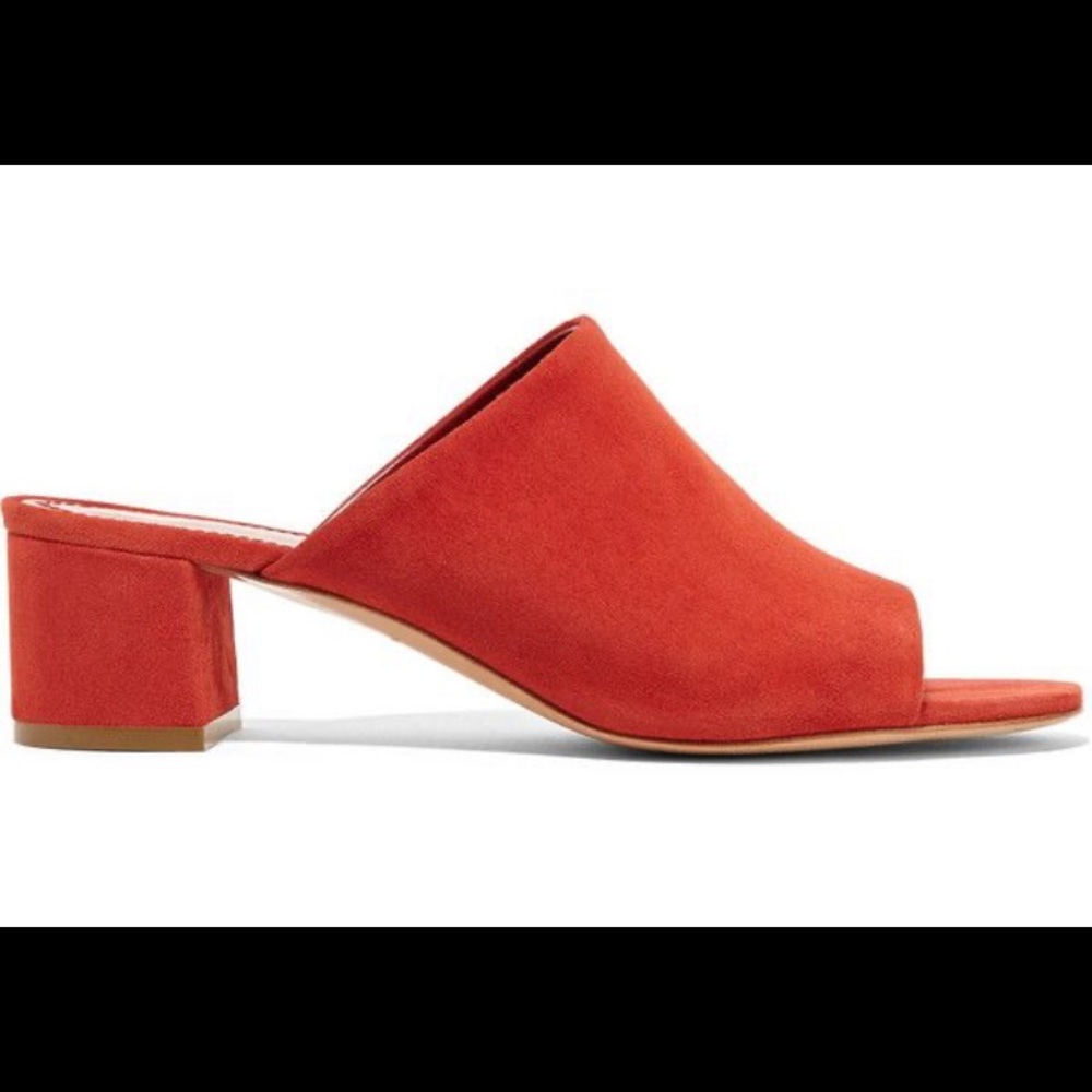 Mansur Gavriel Suede Mules